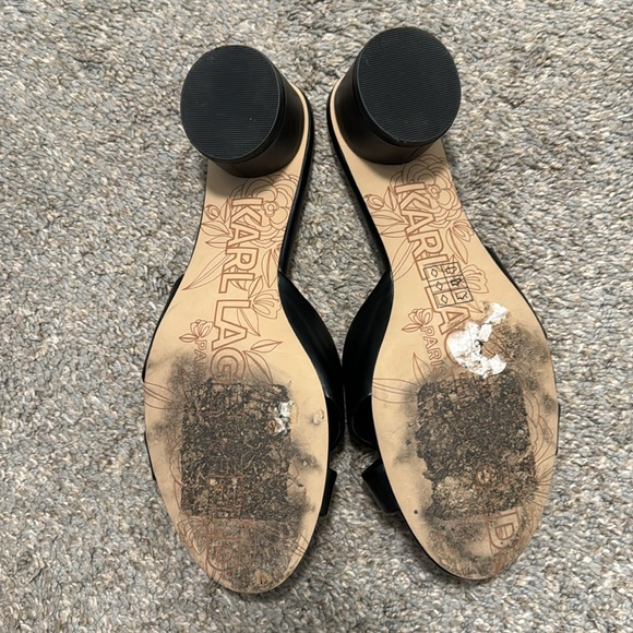 Karl Lagerfield cross cross sandal - Picture 3 of 3